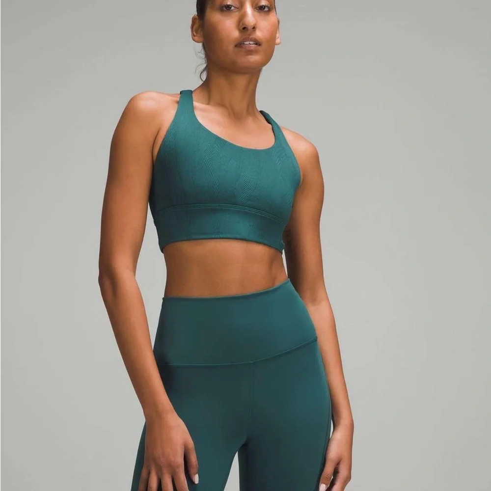 Lululemon Ribbed Energy Longline Bra
